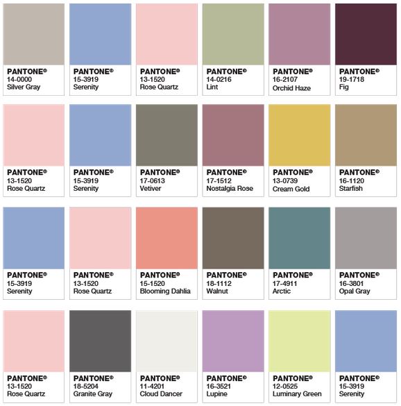 Colour trends for 2016