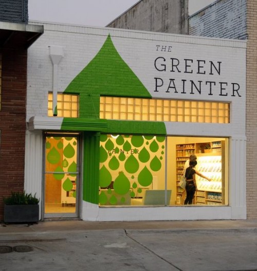 creative storefronts using paint