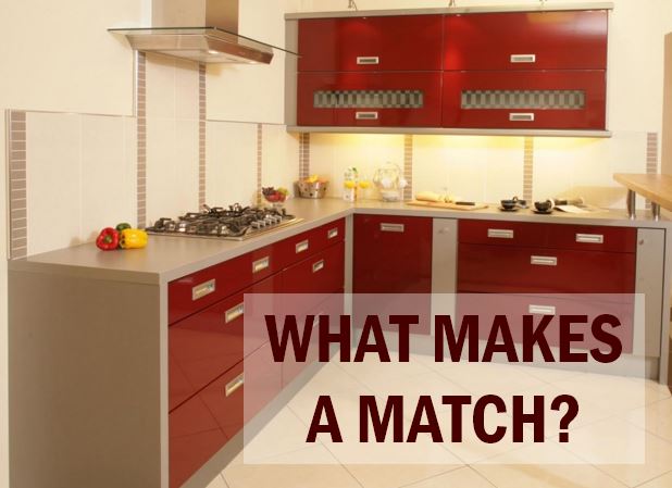 Match your paint colour to your countertops